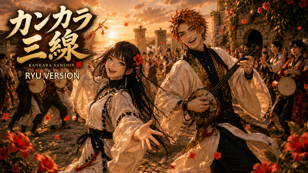 KANKARA SANSHIN — RYU VERSION thumbnail